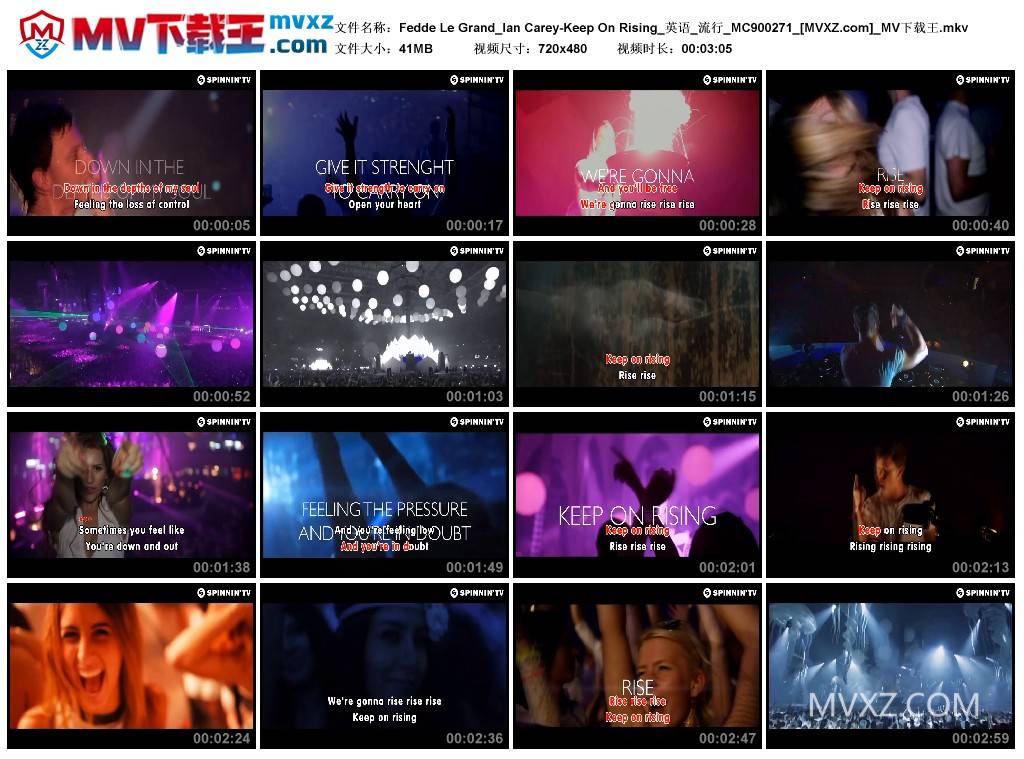 Fedde Le Grand_Ian Carey-Keep On Rising_英语_流行_MC900271